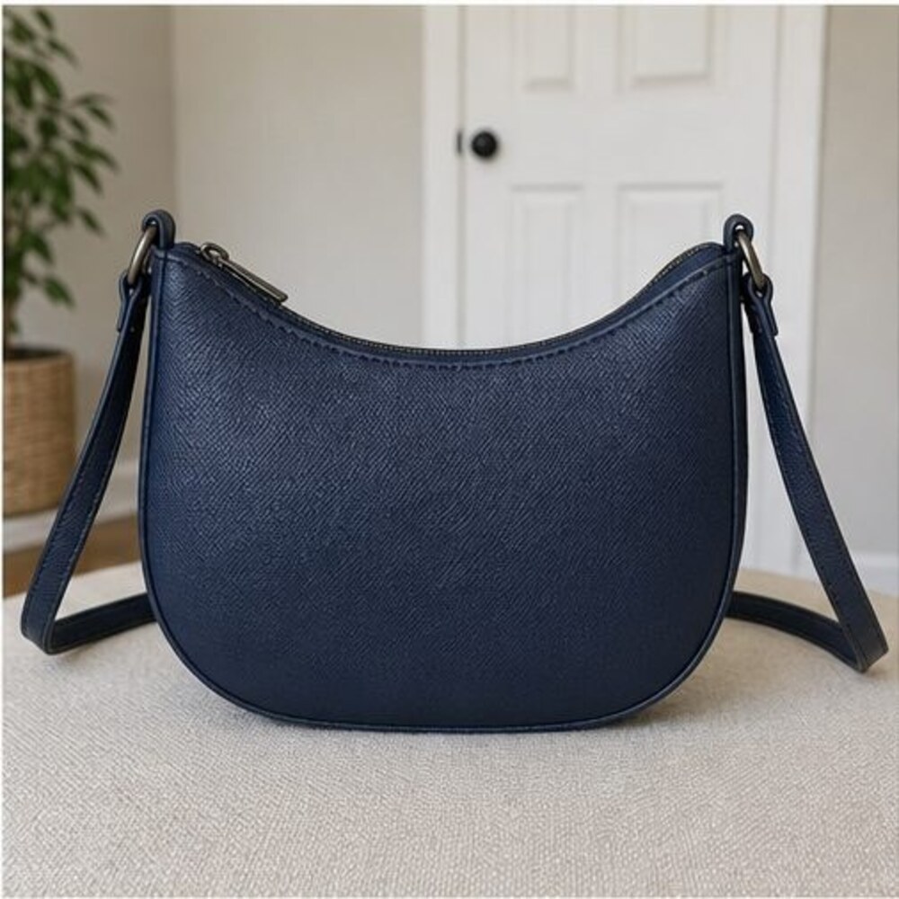 Merlot Saffiano Crossbody Bag